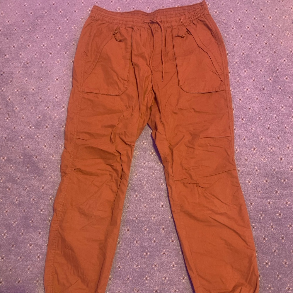 orange cargo pants